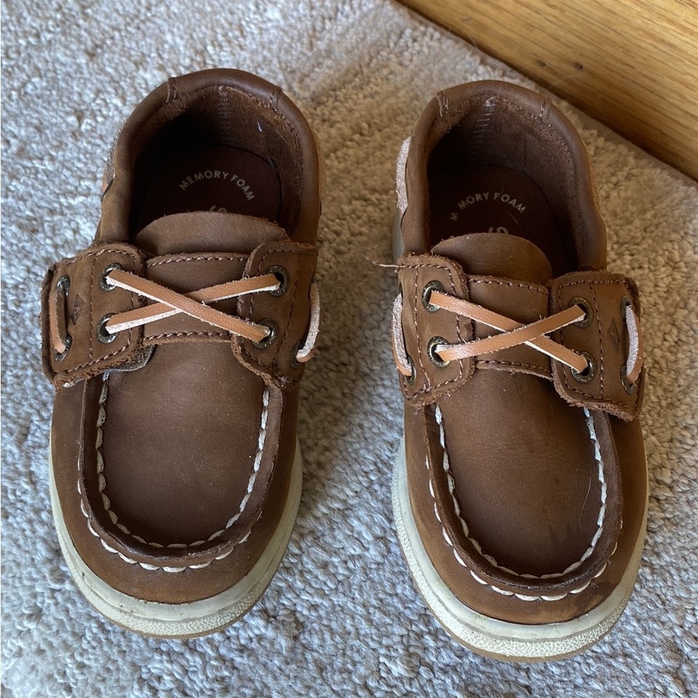 Sperry Kids Cup II Boat Jr - toddler sz 7 wide